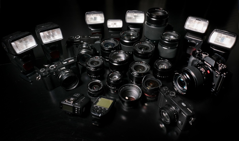 Some of my camera gear