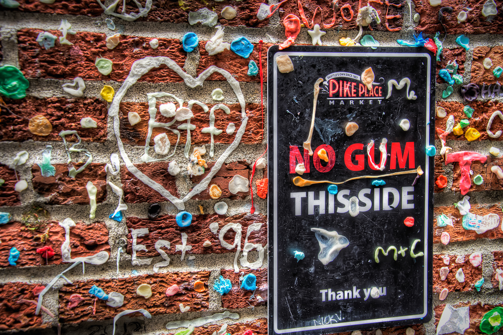 Gum Wall