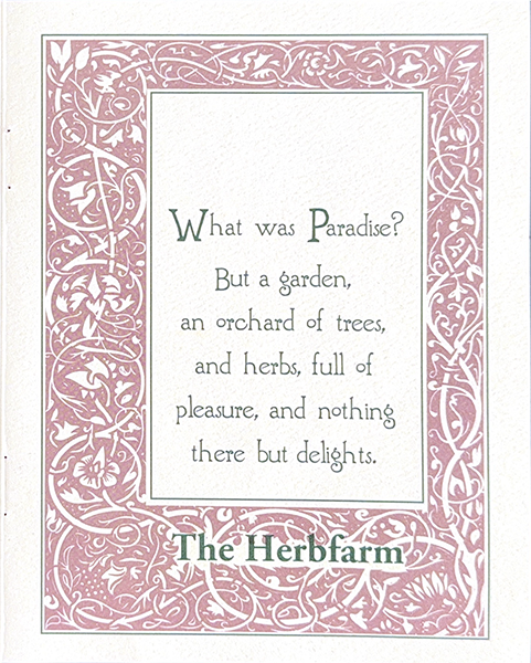 The Herbfarm